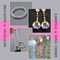 80 Pieces Crystal Beads, 10mm Glass Beads, Round Faceted Beads Bulk for Craft Necklace Bracelet Earring (AB Color)